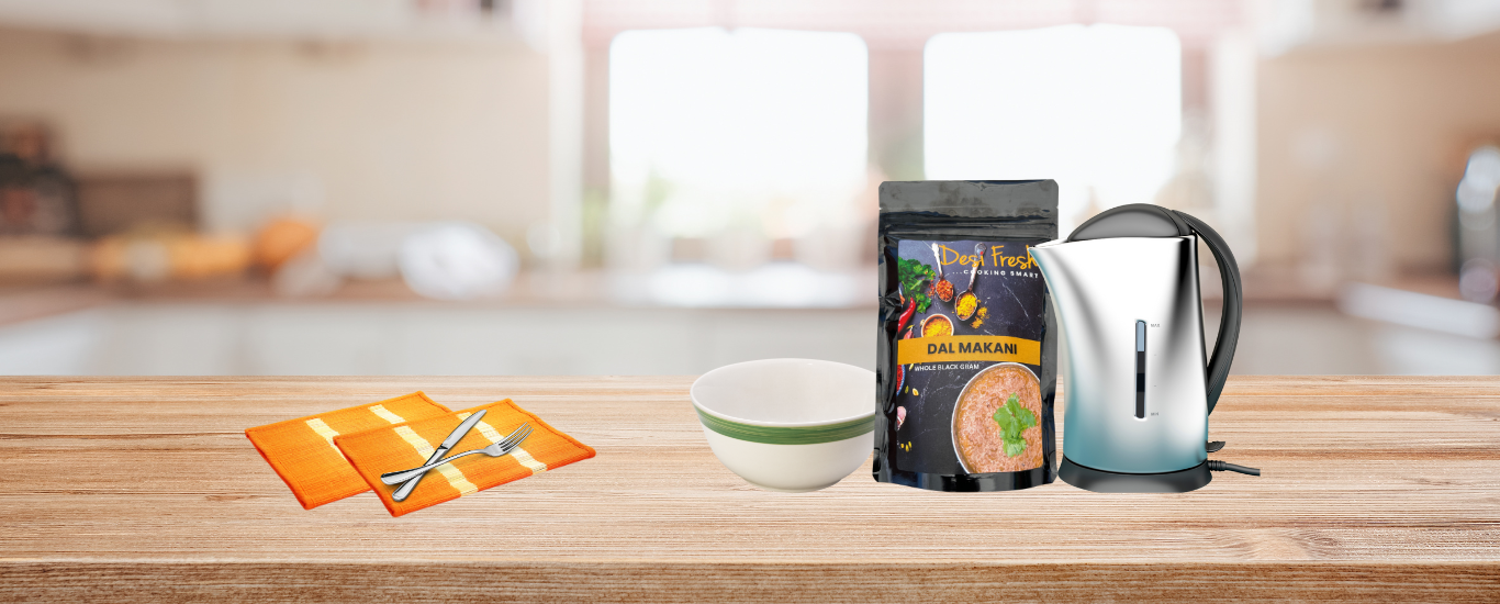 Family cooking together